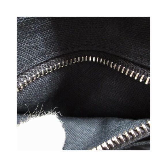 Pre Loved Saint Laurent American Flag Canvas Wallet Unisex Black - Picture 6 of 8